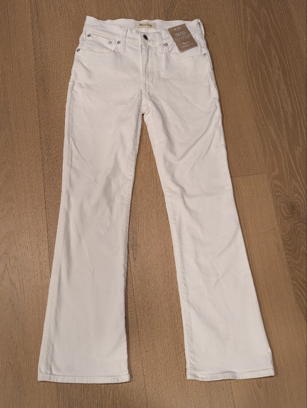 Madewell Mid Rise Kick Out Jeans